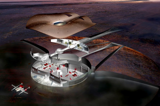 Illustration for article titled World's First Spaceport Designed, Construction Starts 2008